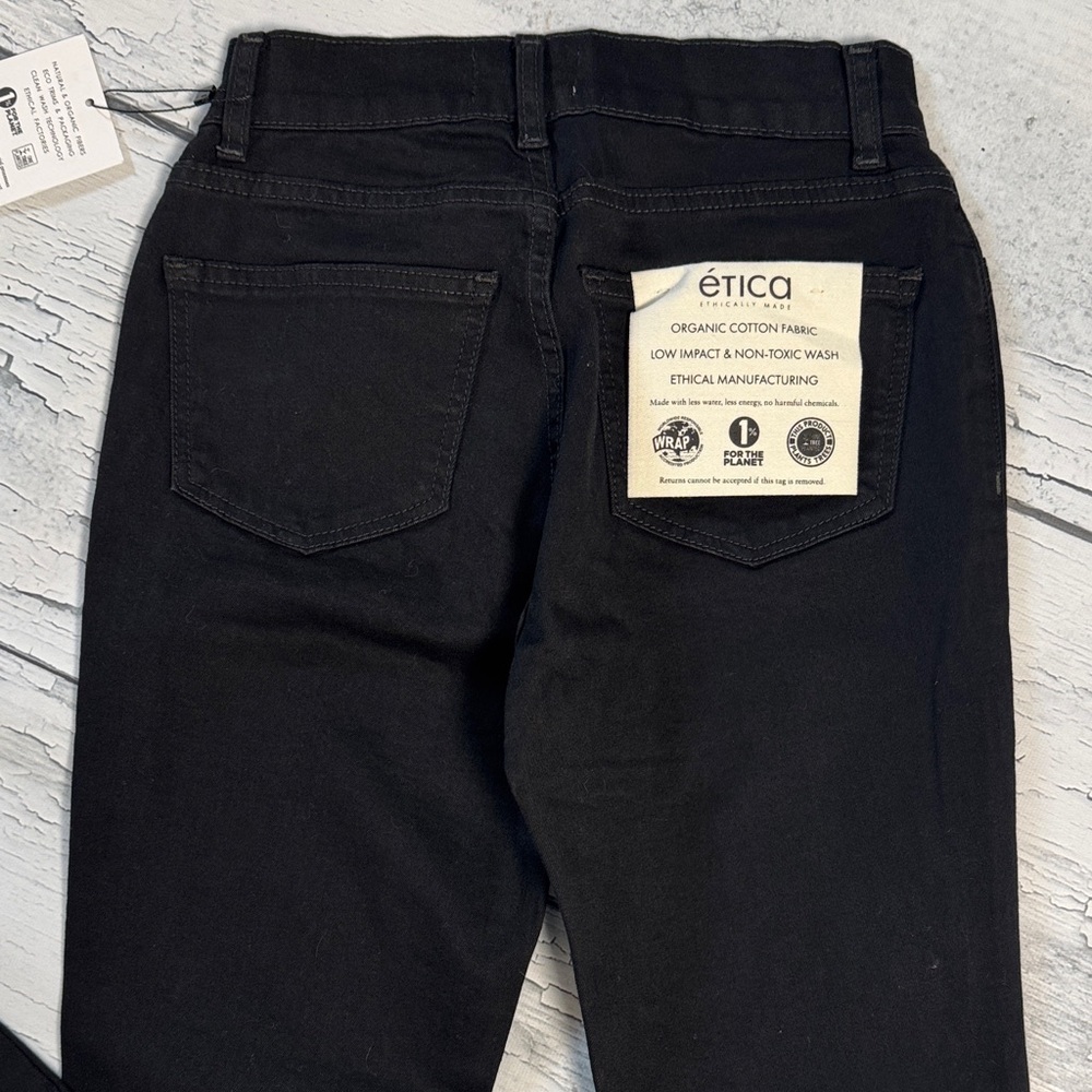 Etica Black‎ Women's Jeans - Picture 3 of 4